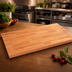 Thumbnail image #4 for Boos Block American Cherry Blended Edge Grain Kitchen Countertop, 120 x 25 x 1-1/2 Inches
