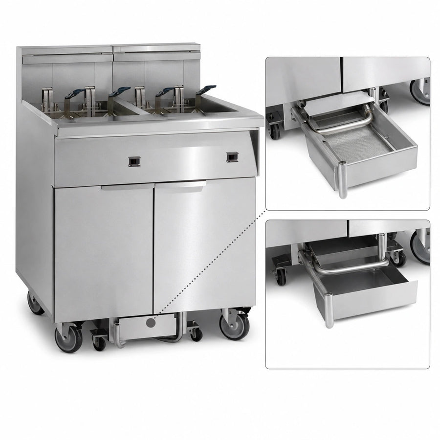 Built-In Space Saver Filter System