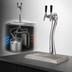 Thumbnail image #4 for Perlick Lucky Tower Air-Cooled Direct Draw Beer Dispensing Kit, 2 Faucets, Polished Chrome