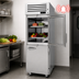 Thumbnail image #4 for Turbo Air PRO Series Stainless Steel One-Section Reach-In Refrigerator, 25.15 Cu. Ft., Combination Glass/Solid Half Doors, Top-Mount Self-Contained