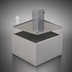 Thumbnail image #4 for Glastender Underbar Outside Wedge Corner Drainboard, 75° Angle, 19-Inch Deep, No Legs, Stainless Steel
