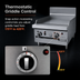 Thumbnail image #4 for Garland GF Starfire Pro 24-Inch Gas Modular Top Griddle Unit with Thermostatic Control and Flame Failure Protection