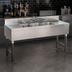 Thumbnail image #4 for Advance Tabco Special Value Series 60-Inch 3-Compartment Stainless Steel Bar Sink Unit with Drainboards and Splash-Mount Faucet