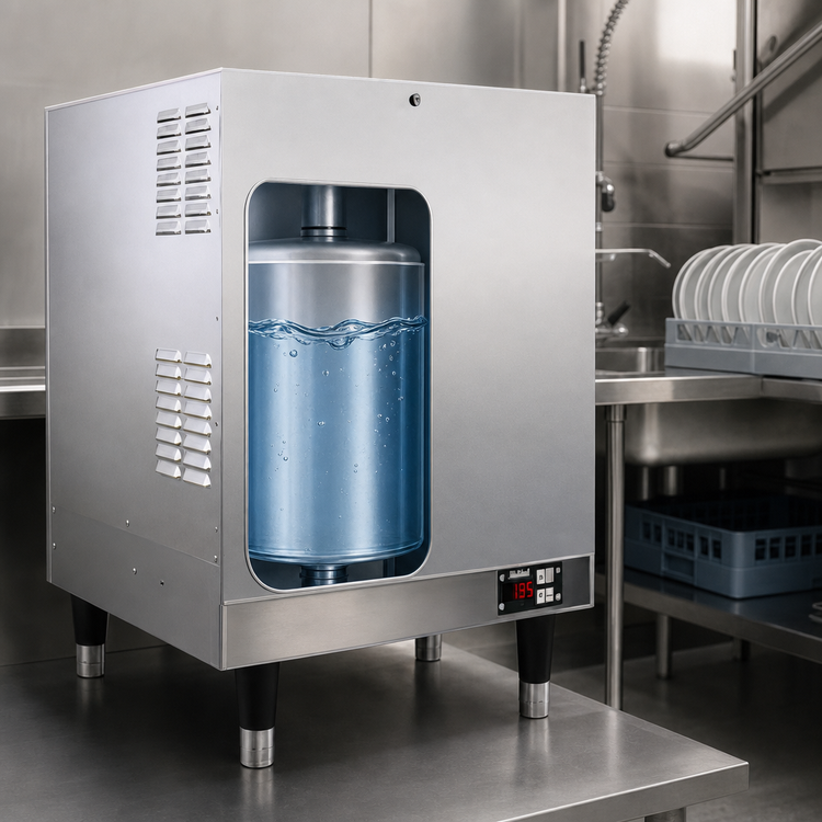 Product image #4 for Hubbell Water Heaters J1654 Electric Booster Heater, 54 kW, 16-Gallon Stainless Steel Tank
