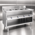Thumbnail image #4 for La Rosa 48-Inch x 32-Inch Electric Modular Hot Food Table with 3 Wet/Dry Wells and Open Cabinet Base