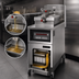 Thumbnail image #4 for Henny Penny PFE-500 Electric 4-Head Pressure Fryer with Computron Control and Built-In Filtration