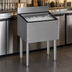 Thumbnail image #4 for CHOICE Underbar Stainless Steel Ice Bin with Built-In 10-Circuit Cold Plate, 24-Inch W x 19-Inch D, 67 lb. Capacity