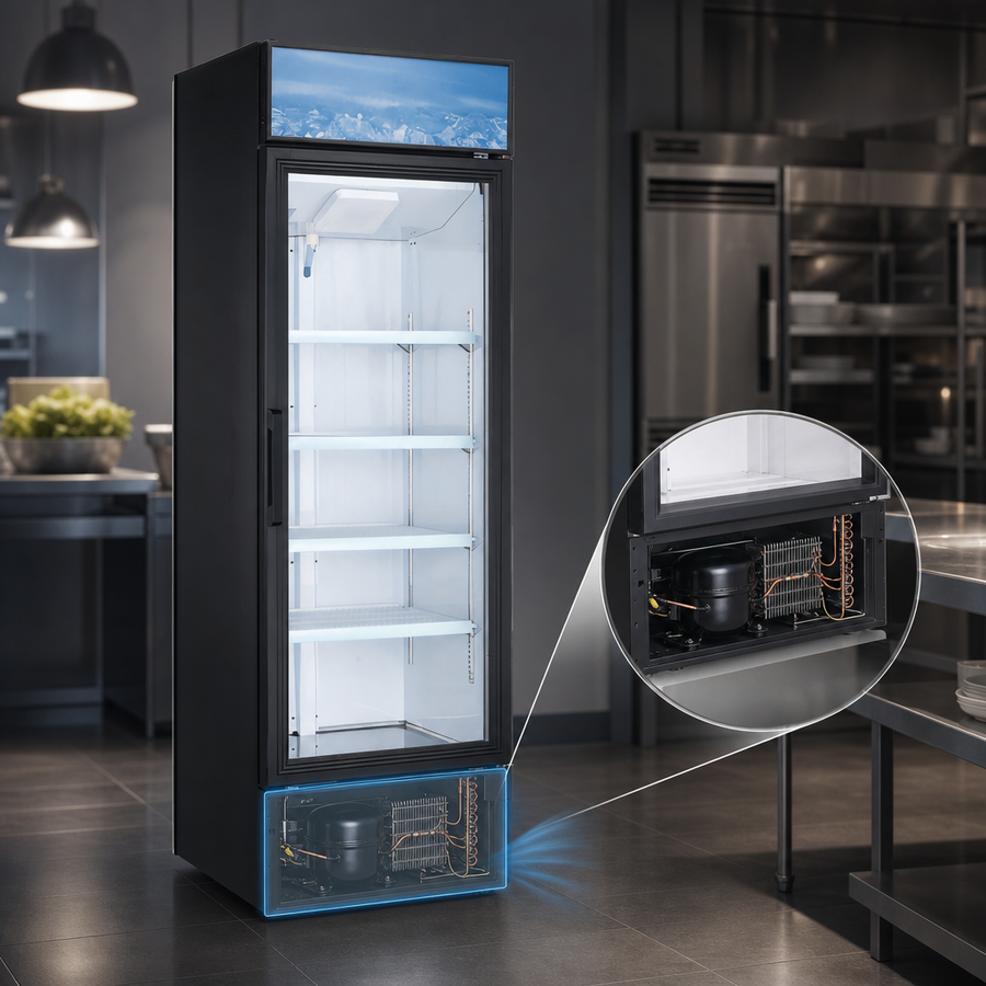Bottom-Mounted Self-Contained Refrigeration