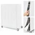 Thumbnail image #4 for Metro Waterproof Vinyl-Nylon Coated Cart Cover for 48 x 21 x 54 Inch Banquet Carts