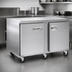 Thumbnail image #4 for Dealer's Choice Two-Section Compact Undercounter Reach-In Freezer, 60 Inches Wide