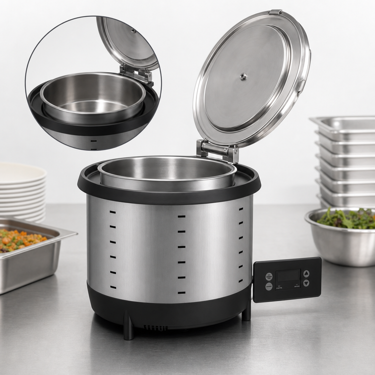 Product image #5 for Vollrath Mirage® Drop-In Induction Rethermalizer, 7 Quart, Dry Operation, 230V