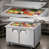 Thumbnail image #4 for Everest Refrigeration EOTP2 Open Top Mega-Top Prep Table Refrigerator, Two-Section, 47-1/2 Inches Wide, 13 Cu. Ft., Stainless Steel