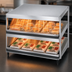 Thumbnail image #4 for Hatco Glo-Ray® 52-Inch Countertop Pass-Through Merchandising Warmer with 2 Slanted Shelves