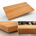 Thumbnail image #4 for John Boos Appalachian 60 Inch x 25 Inch Edge Grain Red Oak Kitchen Countertop with Varnique Finish