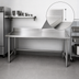 Thumbnail image #4 for Spec-Master Marine Series Stainless Steel Work Table with 4-1/2-Inch Backsplash, 108 x 30 Inches