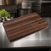 Thumbnail image #4 for Boos Block American Black Walnut Edge Grain Kitchen Countertop, 12 Inch x 25 Inch x 1-1/2 Inch, Penetrating Oil Finish