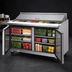 Thumbnail image #4 for Maxx Cold X-Series 48-Inch Megatop Sandwich & Salad Prep Table, 2-Section, 12 Cu. Ft., 18-Pan Top