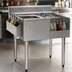 Thumbnail image #4 for Eagle Group 2200 Series Underbar Ice Bin/Cocktail Station with 14-Inch Blender Recess and Liquid Waste Chute, 50-Inch Wide