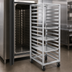 Thumbnail image #4 for Channel Manufacturing Stainless Steel No-Lift End-Load Bun Pan Oven Rack, Single Section, 20-Pan Capacity