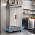 Thumbnail image #4 for True T-35-HC Two-Section Reach-In Refrigerator with Solid Swing Doors, Stainless Steel Front, Bottom-Mounted Self-Contained R290
