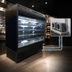 Thumbnail image #4 for Howard-McCray 35E Series Dairy Open Merchandiser, 75-Inch Wide, Remote Refrigeration, Black, LED Lighting