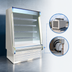 Thumbnail image #4 for Howard-McCray 35E Series Remote Dairy Open Merchandiser, 63 Inch Wide x 78.5 Inch High, Endless Design, Stainless Steel, LED Shelves