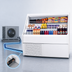 Thumbnail image #4 for Howard-McCray Ovation Series R-OS30E-5C-LED Curved Open Impulse Merchandiser, 63 Inch, Remote Refrigeration, LED Lighting