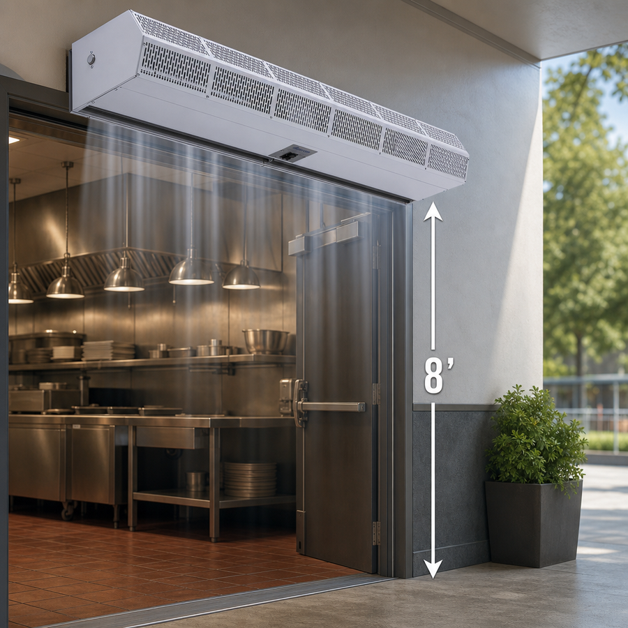 Designed for 8-Foot Openings