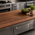 Thumbnail image #4 for Boos Block American Black Walnut Full-Length Edge Grain Kitchen Countertop, 132 x 27 x 3 Inch