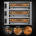 Thumbnail image #4 for Marsal SD-660 Triple Deck Gas Pizza Oven
