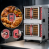 Thumbnail image #4 for IKON Cooking IGCO-2 Dual Deck Full-Size Gas Convection Oven