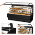 Thumbnail image #5 for True 77-1/4 Inch Curved Glass, Glass-End Dry Pastry Display Merchandiser, Stainless Steel Floor Model