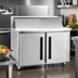 Thumbnail image #4 for Centerline CLPT-4818-SD-LR Two-Section Mega Top Refrigerated Prep Table