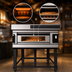 Thumbnail image #4 for Moretti Forni S125E SerieS Single Deck Electric Pizza Deck Oven with Refractory Stone Deck and Stand
