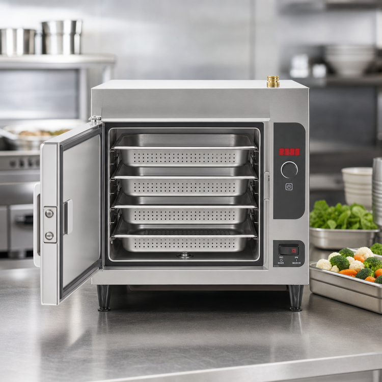 Product image #4 for Steamcraft Ultra 3 Electric Countertop Convection Steamer, 1 Compartment, 8 kW