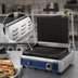 Thumbnail image #4 for Globe GPG1410 Commercial Countertop Panini Grill, 14 x 10-Inch Grooved Cast Iron Plates