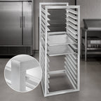 Thumbnail image #4 for Channel Manufacturing RIR-16KD Reach-In Refrigeration Bun Pan Rack, Aluminum, End-Load, Knock-Down, 16-Pan Capacity