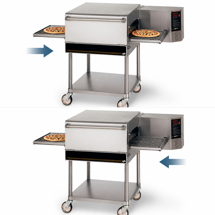 Product image #5 for Star Ultra-Max UM1854 Gas Countertop Single-Deck Impingement Conveyor Oven with 54-Inch Conveyor Length