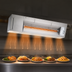 Thumbnail image #4 for Hatco Glo-Ray 72-Inch Infrared Stainless Steel Strip Heater, Single-Element, Unlighted
