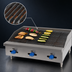 Thumbnail image #4 for Castle Series 60-Inch Countertop Gas Char-Broiler with Radiant Grates