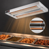 Thumbnail image #4 for Hatco Glo-Ray® 108-Inch Double Unlighted Infrared Strip Heater, 5000W, Aluminum