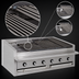 Thumbnail image #4 for Bakers Pride Dante Series L-48RS-R 48-Inch Low-Profile Countertop Gas Radiant Charbroiler
