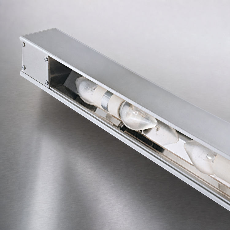 Product image #4 for Hatco Glo-Rite 72-Inch Strip-Type Food Display Light with Aluminum Housing