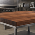Thumbnail image #4 for John Boos Boos Block American Black Walnut Edge Grain Kitchen Countertop, 72 x 36 x 3 Inches