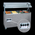 Thumbnail image #4 for Vollrath 2-Series Affordable Portable 4-Well Hot Food Station with Buffet Breath Guard and Lights