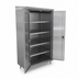 Thumbnail image #5 for John Boos Stainless Steel Underbar Storage Cabinet, 36W x 22-1/2D x 84H, 2 Hinged Locking Doors, 4 Adjustable Shelves