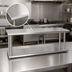 Thumbnail image #4 for BK Resources Double Tier Pass-Through Shelf, 60W x 24D, Stainless Steel