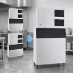 Thumbnail image #4 for Hoshizaki KM-1900SRJZ3 Stackable Remote Air-Cooled Crescent Cube Ice Maker, 48-Inch, 1,933 lb/Day, 208-230V 3-Phase