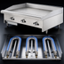 Thumbnail image #4 for Turbo Air Radiance TATG-36 36-Inch Countertop Gas Griddle, Thermostat Controls, 66,000 BTU