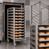 Thumbnail image #4 for Baxter Heavy Duty Stainless Steel Single Side-Load Rack for Single Rack Oven, 12 Slides